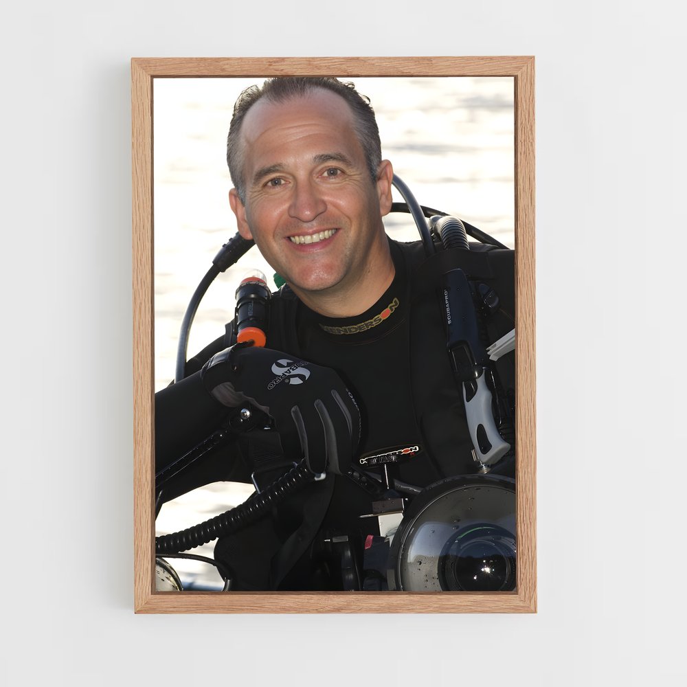 Poster Sourire des Profondeurs – affiche Plongée sous-marine (vue 4)